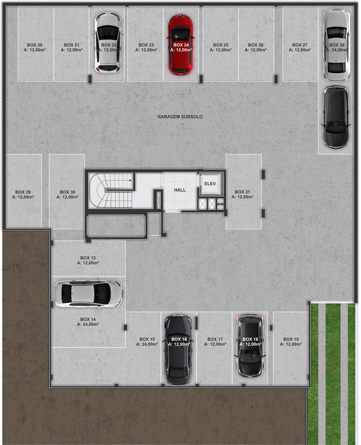 R$324.000,00 - 3 dormitórios 2 vagas  Sanvitto - Caxias 